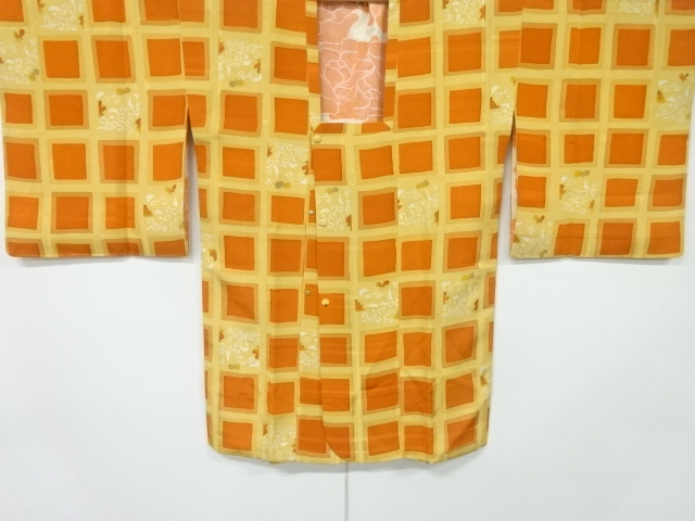 JAPANESE MICHIYUKI COAT / ABSTRACT GRID